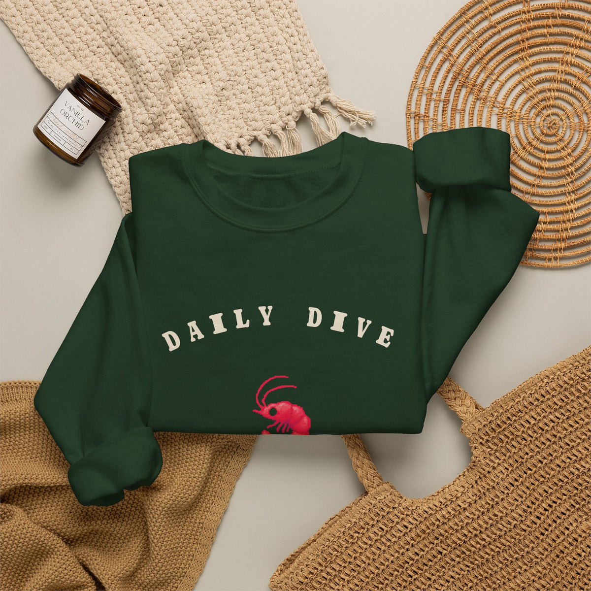 Daily Dive Club — Krillion Sweatshirt