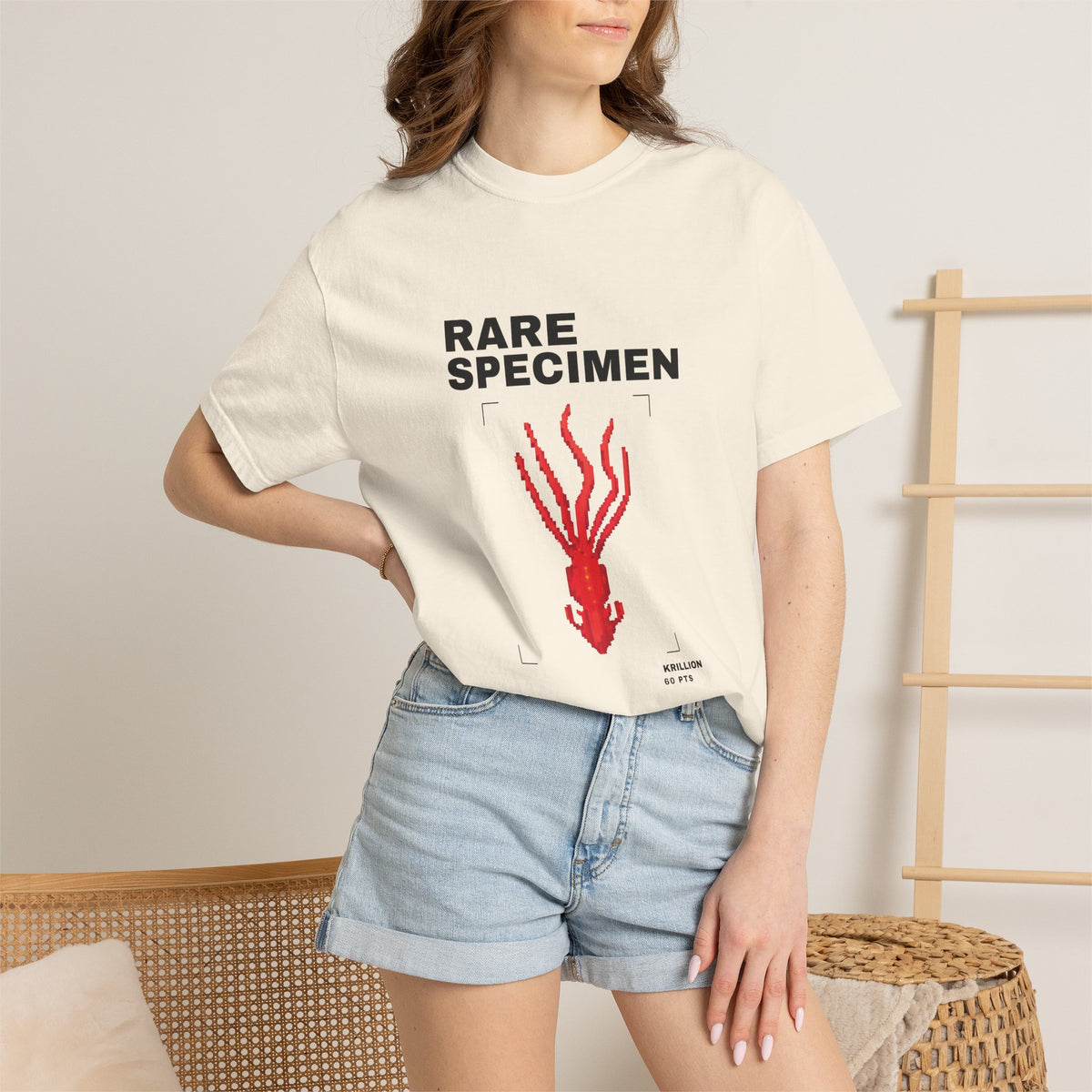 Rare Specimen — Krillion Tee, Ivory